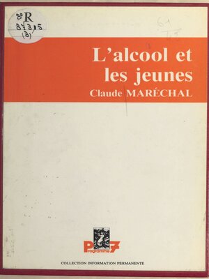 cover image of L'alcool et les jeunes